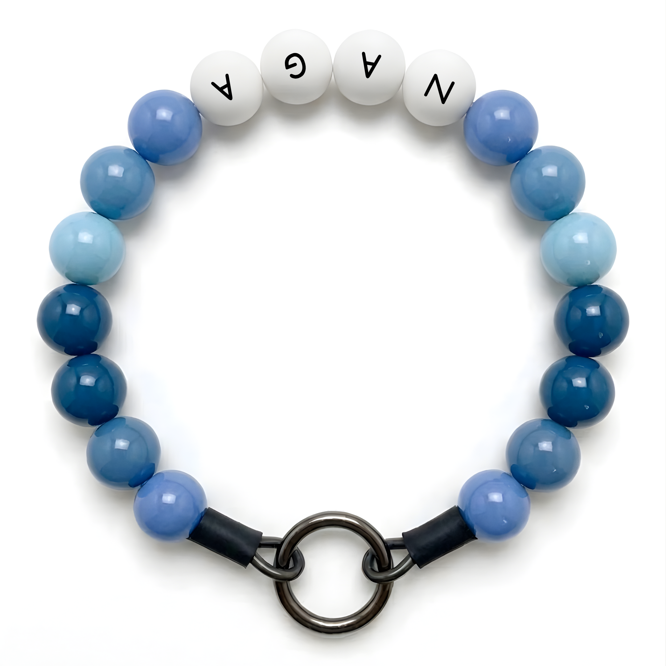 Bubblegum beads 14mm - Collar de acrílico