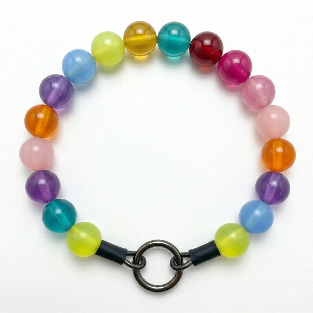 Jelly beads 20mm - Collar de acrílico
