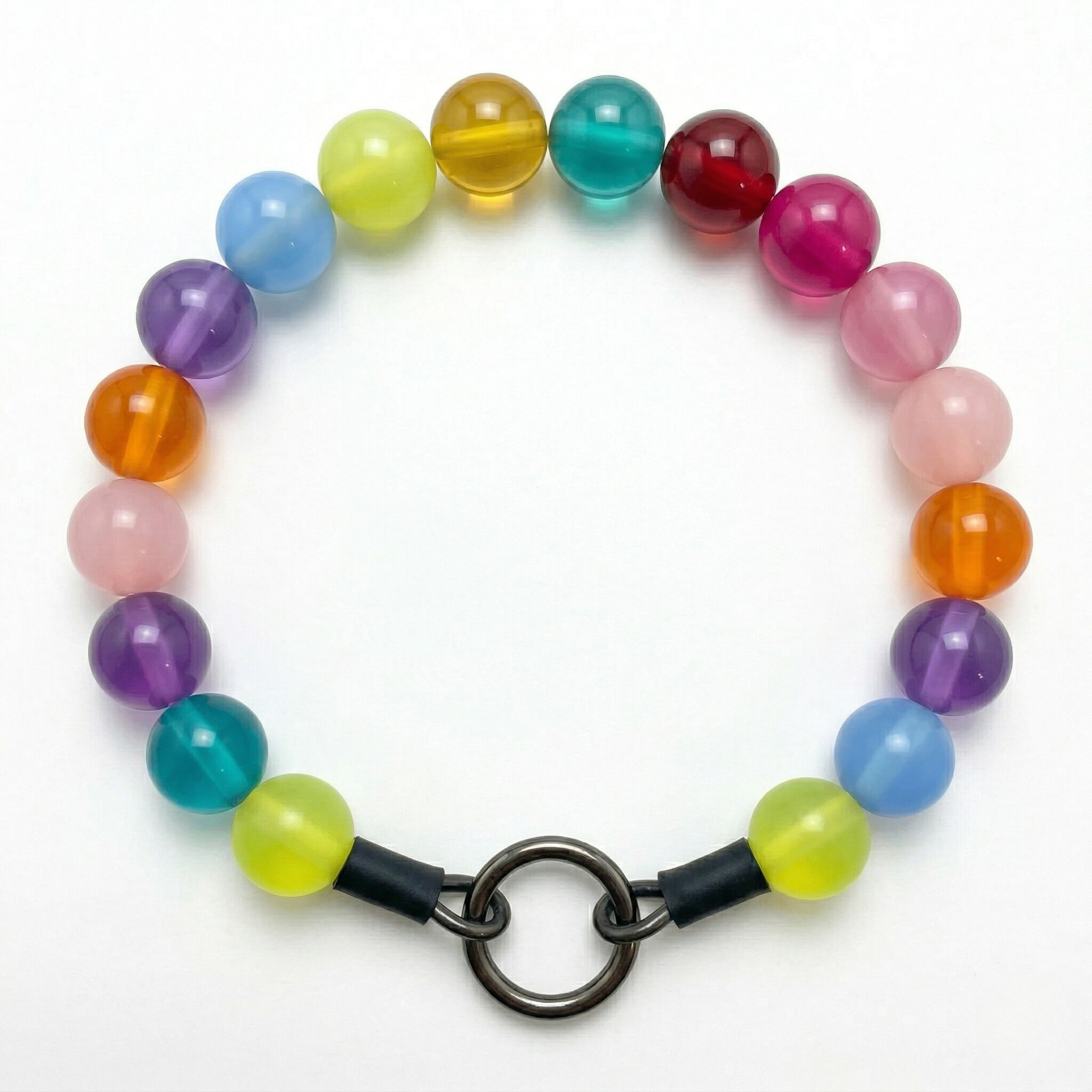 Jelly beads 14mm - Collar de acrílico