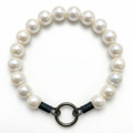 Perlas blancas 20mm - Collar de acrílico