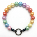 Perlas arcoíris 20mm - Collar de acrílico